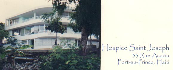 Hospice Saint Joseph, Port-au-Prince, Haiti
